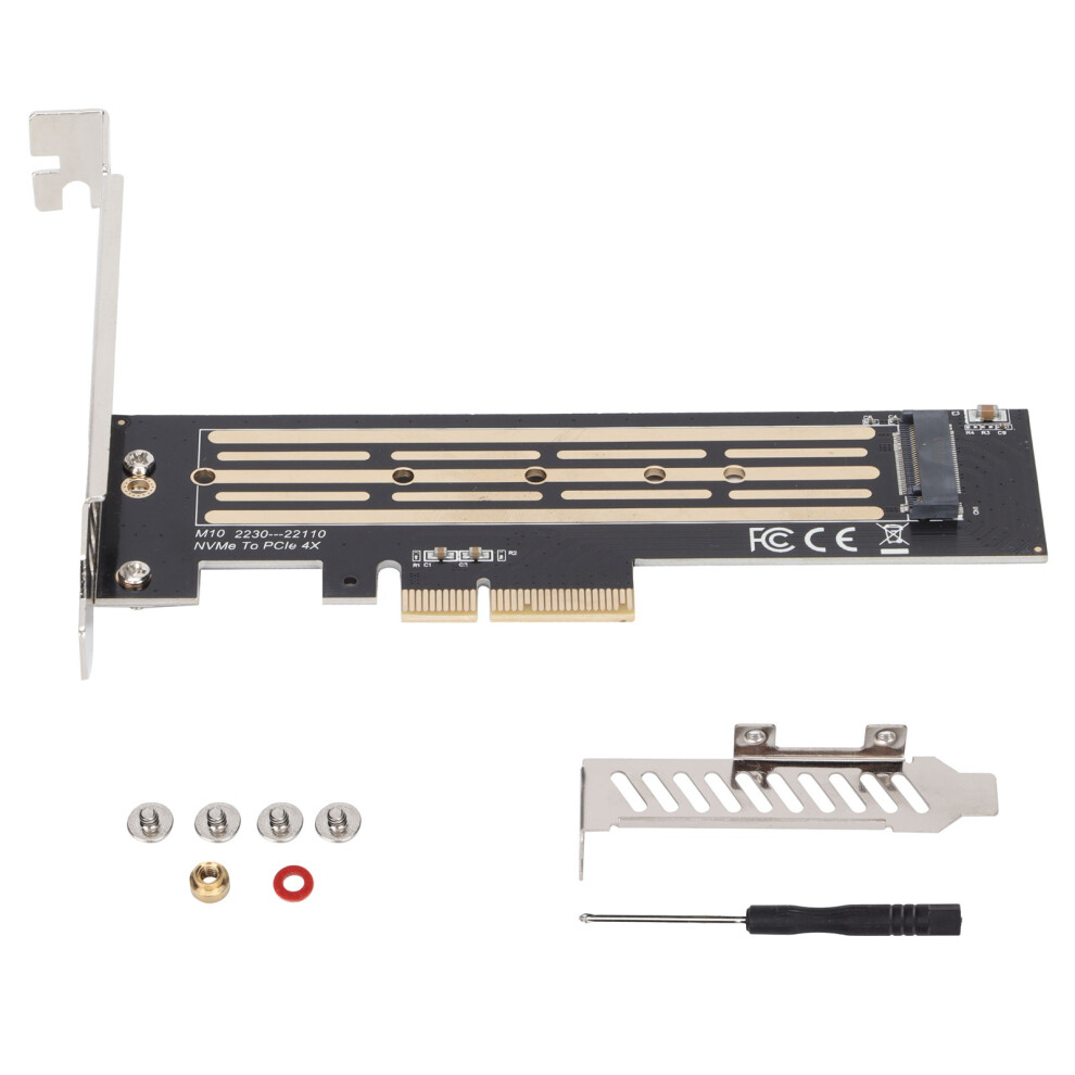 M.2 To Pcie Adapter With Heatsink, Super Thick Plated Design Ensures Reliable Connectivity And Heat Dissipation, Ideal For Enhancing Data Gold 9773935246386