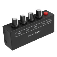 Stereo-Line-Soundmixer, 4-Kanal-unabhängige