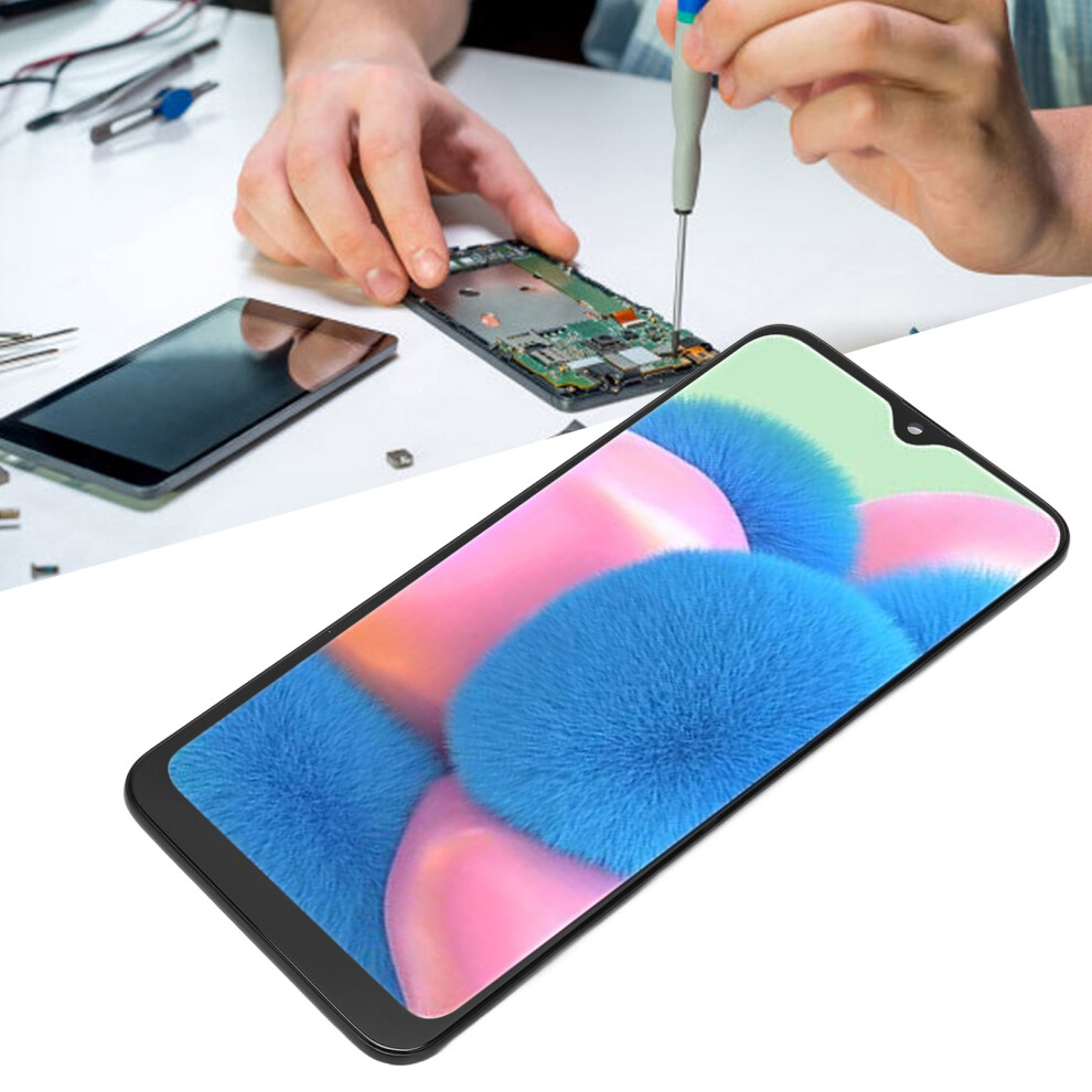 Samsung Galaxy A30s A307 Screen Replacement 6.4In Lcd With Fingerprint For A307 8781377017779