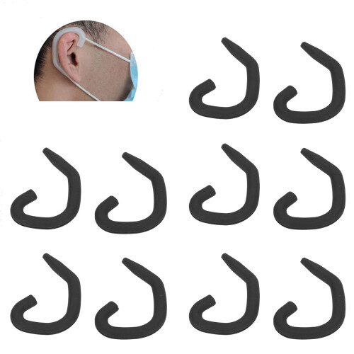 5 Paar Gesichtsbedeckungen, Ohrbügel, weiches