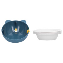 Biodegradable Disposable Pet Bowl for Cats & Dogs, 7.1in Diameter