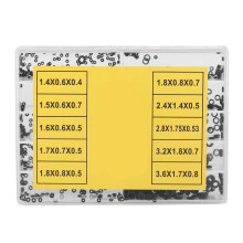 Garnituri impermeabile pentru ceas, coroană, inel O, sortiment de cauciuc pentru instrumente de reparare a ceasurilor, material flexibil rezistent