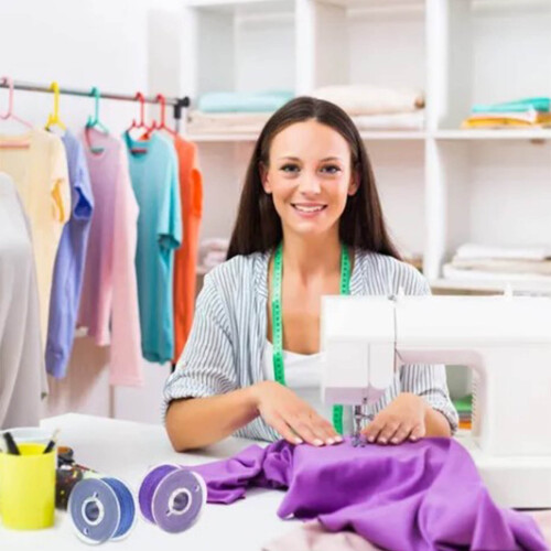 Βασικά αξεσουάρ για DIY ράψιμο Επαναχρησιμοποιήσιμα μασούρια με θήκη μασουριού 2