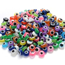Perles en pâte polymère, perles en résine aux couleurs vives, perles artisanales de couleurs assorties, perles d'espacement turques, breloques