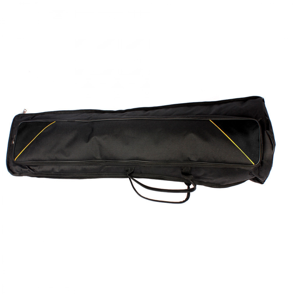 600d Water-resistant Trombone Gig Bag Oxford Cloth Backpack Adjustable Shoulder Straps Pocket 5mm Cotton Padded For Alto/tenor Trombon