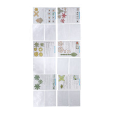 Craft & Jewelry Heat Shrink Sheets 12 Pack Semi Transparent Shrinky Paper