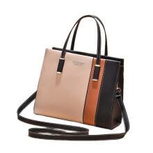 Sac à bandoulière tendance sac à bandoulière bloc-Kaki et noir