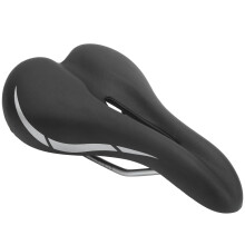 Hollow Breathable Soft Elastic Bicycle Saddle Waterproof 260x160mm