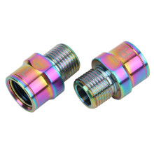 Mountain & Road Bike Pedal Extender Titanium Alloy Shaft 10mm Bright Colours