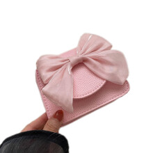 Sac à bandoulière à nœud papillon pour femmes et filles,-Rose
