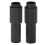 2pcs Aluminum Bicycle Micro Adjustable Screws Black Regulator Fixers 1