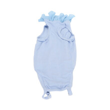 Traje de recuperación para gatos Modelo L Azul claro Modal