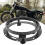 7 Inch LED Headlight Mounting Bracket for Motorcycle Black Trim Ring 15