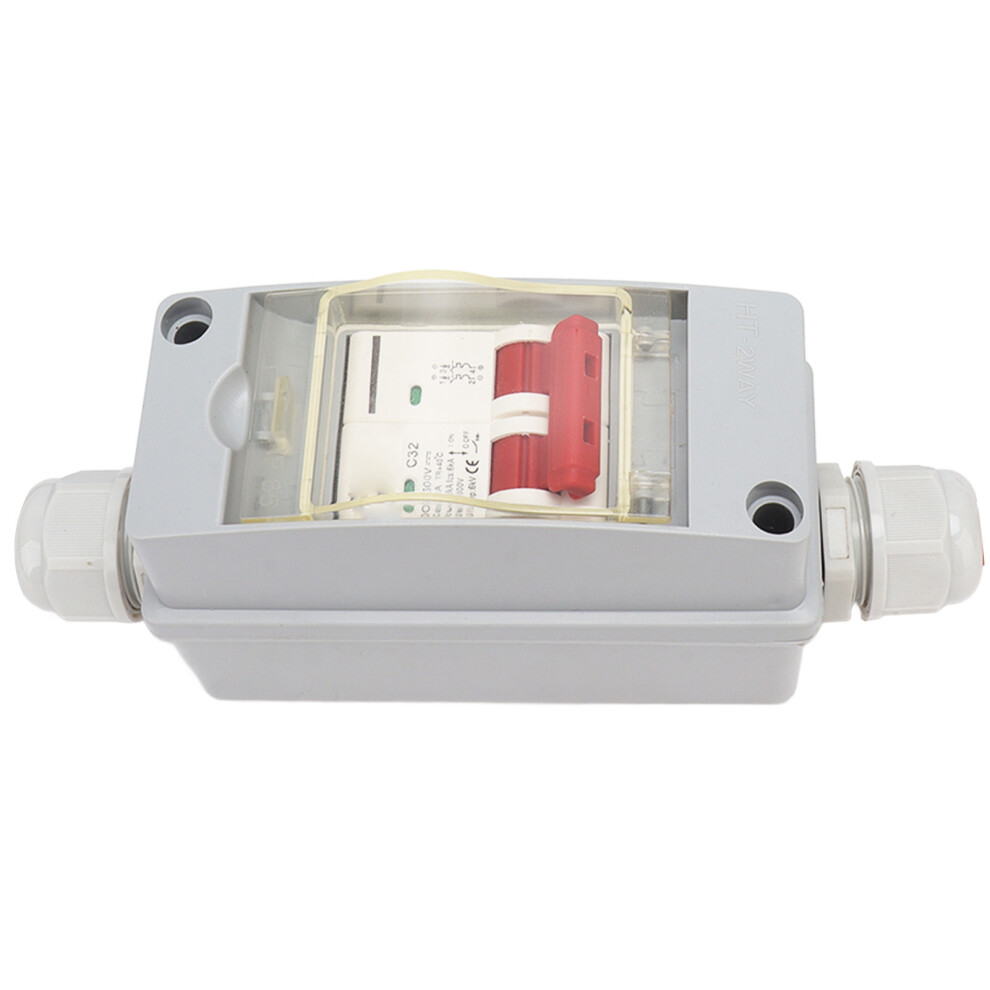 Mcb 2P Dc 500V 32A - Ip65 Waterproof Distribution Box (No Cable) 8421381032152