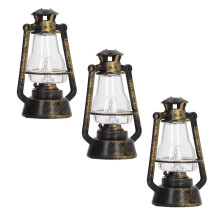 Miniatur-Kerosinlampe, 3 Stück für Puppenhaus 1/12 & 1/6 Dekor DIY