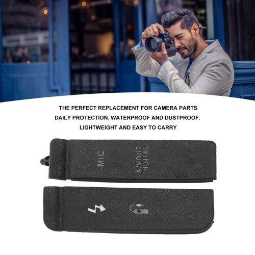 High-Quality Rubber USB Cover for 7D Camera - Long Service Life 2