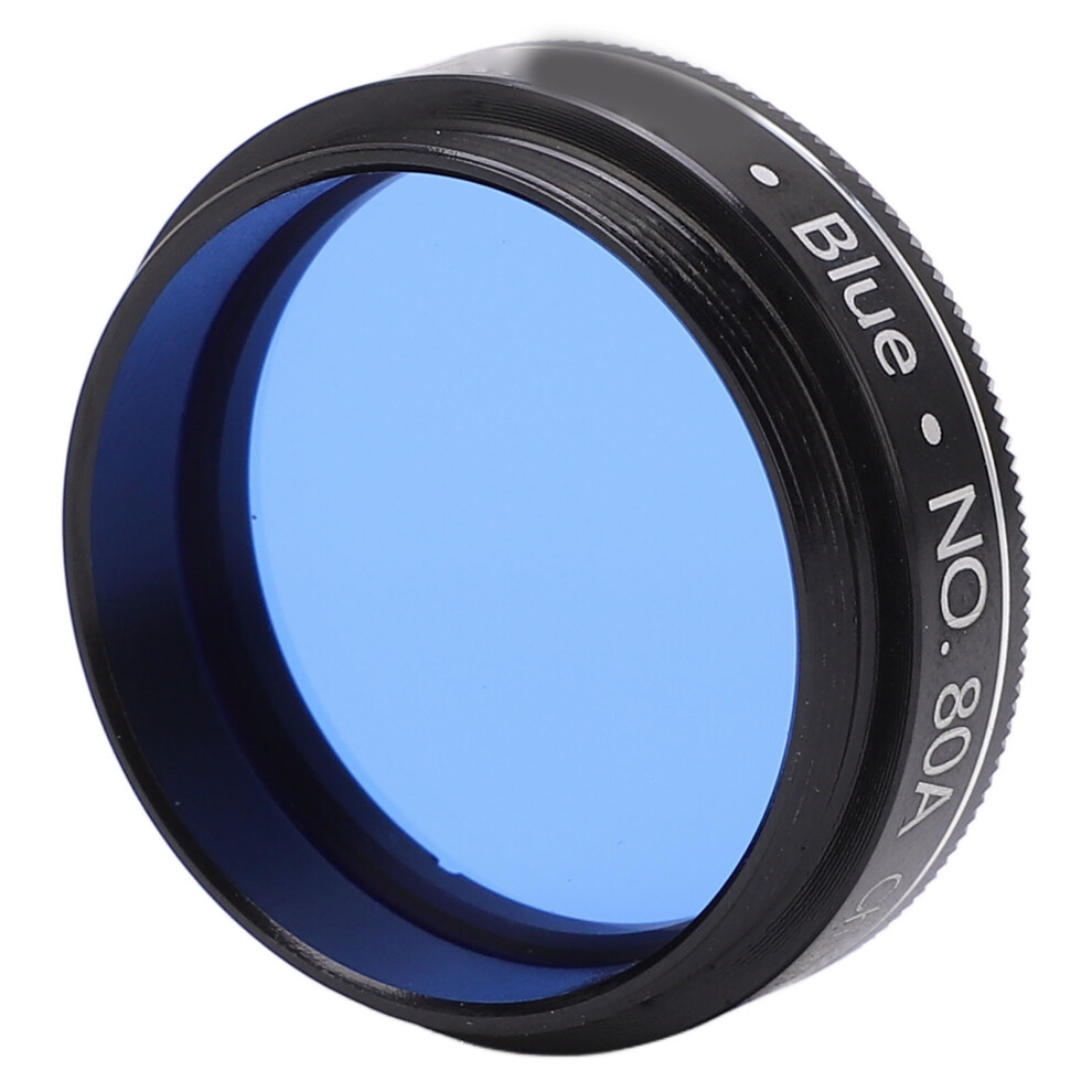 1.25 Inch 80A Eyepiece Filter For Clear Star Cluster Viewing Blue 8321374694841