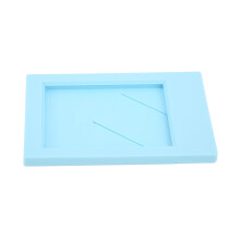 Sky Blue Plastic Rectangle Photo Frame for Instax Mini 3in Photos