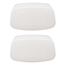2 pezzi diffusore in plastica bianca per flash 320EX - Leggero e durevole