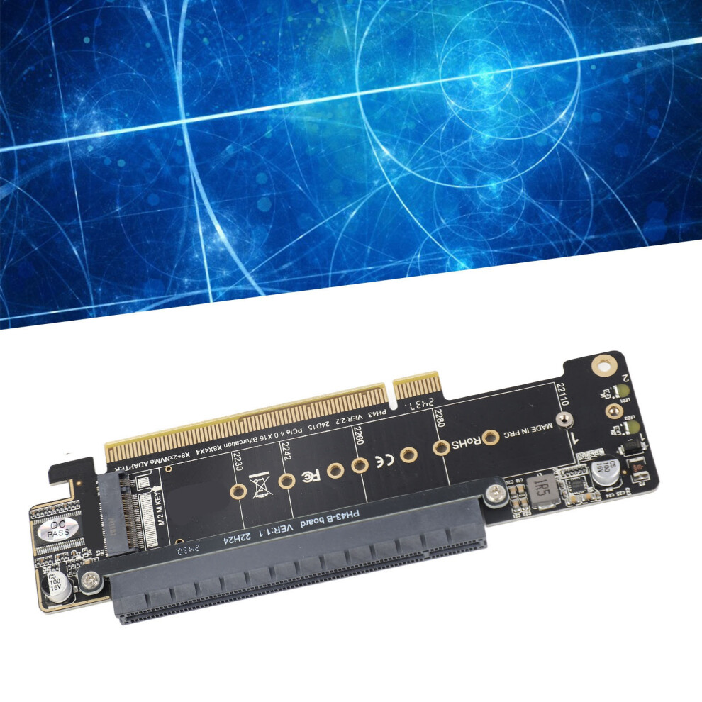 Pcie X16 M.2 Nvme Expansion Card: Dual-Sided Supports Pcie4.0 6921372358558