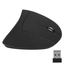 Huipputehokas pystysuora ergonominen hiiri langattomalla yhteydellä, mukavalla ergonomisella otteella, nopealla tiedonsiirrolla ja