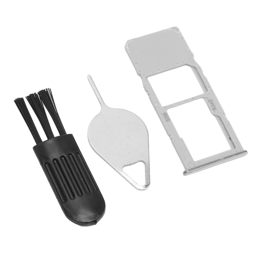 Sim Card Tray Slot Holder For Galaxy A51 A515u With Eject Pin Silver 8491374492317
