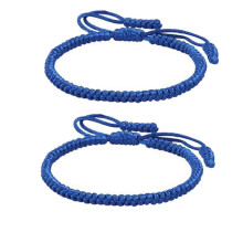 Blaue Freundschaftsarmbänder für Frauen, Freundschaftsarmband blau