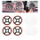 4er-Pack Luftauslassfilter mit Filterelement – Einfache Installation – Langlebiger Ersatz 3