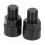 Adaptador extensor de pedal de bicicleta, adaptador de pedal de bicicleta compatível com pedais de 9/16 polegadas e pedivelas de 1/2 polegad 1