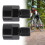 Adaptador extensor de pedal de bicicleta, adaptador de pedal de bicicleta compatível com pedais de 9/16 polegadas e pedivelas de 1/2 polegad 2
