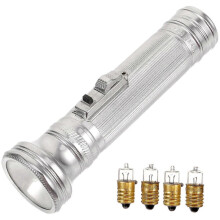 Taschenlampe aus Metall, Outdoor-Taschenlampe, tragbare Taschenlampe, altmodische Taschenlampe