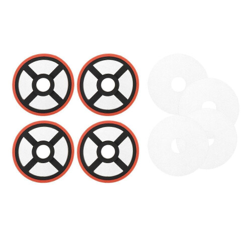4er-Pack Luftauslassfilter mit Filterelement – Einfache Installation – Langlebiger Ersatz 1