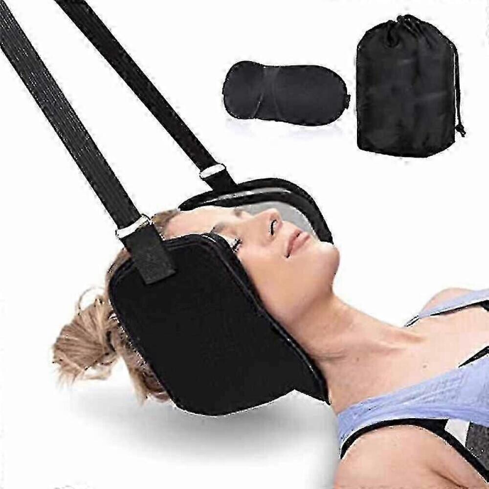 Dispositif portable de traction cervicale par décompression pour ...
