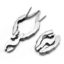 9-in-1 Multifunktionszangen-Set aus Edelstahl mit Etui, Mini