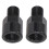 Adaptador extensor de pedal de bicicleta, adaptador de pedal de bicicleta compatível com pedais de 9/16 polegadas e pedivelas de 1/2 polegad 5
