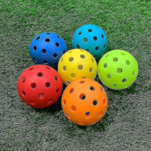 Ball mit Löchern, speziell für sehbehinderte und blinde Hunde Nm9