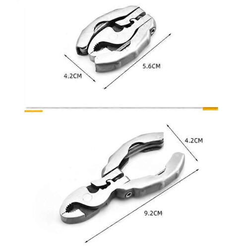 9-in-1 Multifunktionszangen-Set aus Edelstahl mit Etui, Mini 1