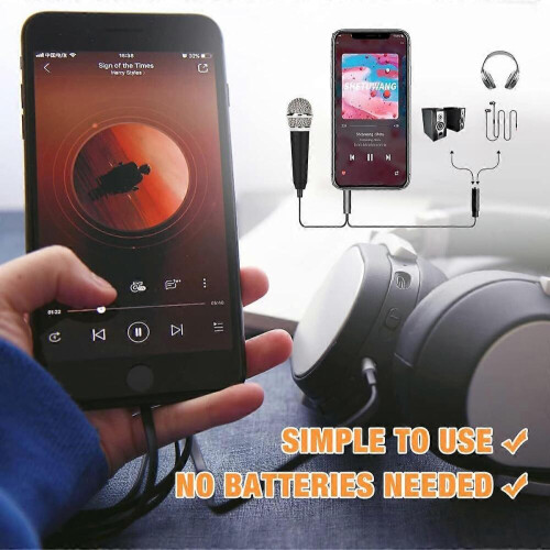 Mini microphone, microphone vocal portable, microphone ASMR, microphone mobile 2