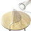 5 Sizes Clear PVC Table Cover Protector Round Tablecloth 2.0mm Thick Desk Pad Mat Waterproof 1
