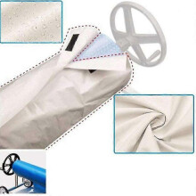 Capa de enrolar para piscina, acessórios para capa de piscina, capa de enrolar impermeável para piscina externa