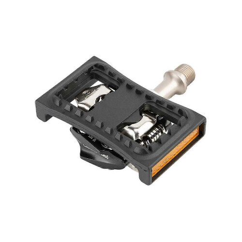 Bicycle Pedal Mountain Lock Conversion Pad Nylon Reflector Flat Adapter Self Locking Pedal Flat Pedal Riding 1