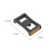 Bicycle Pedal Mountain Lock Conversion Pad Nylon Reflector Flat Adapter Self Locking Pedal Flat Pedal Riding 5