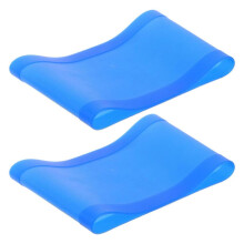 Voetbalscheenbeschermers met antislip- en valbescherming, blauw, 10,50 x 8,00 x 0,10 cm, 2 stuks