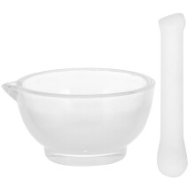 Set Tragbares Mahlwerk mit massiver Glasschüssel