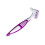 1pc Denture Teeth Brush Easy Grip Handle Double Sided Toothbrushes p 1