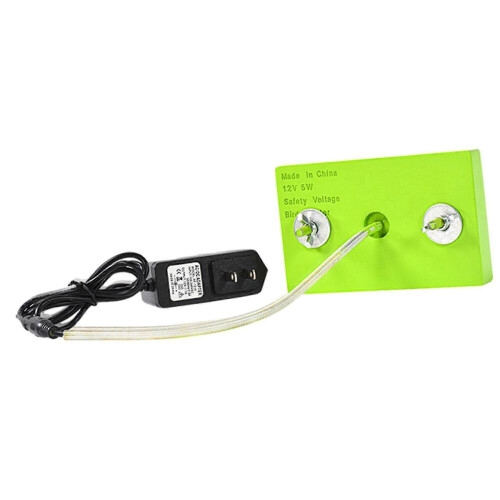 Θερμαινόμενη θέρμανση κλουβιού πουλιών 12V, βύσμα 110V για παπαγάλους τσιντσιλά