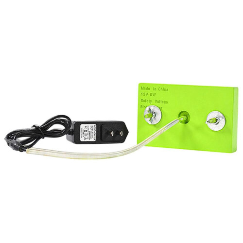 Θερμαινόμενη θέρμανση κλουβιού πουλιών 12V, βύσμα 110V για παπαγάλους τσιντσιλά 1