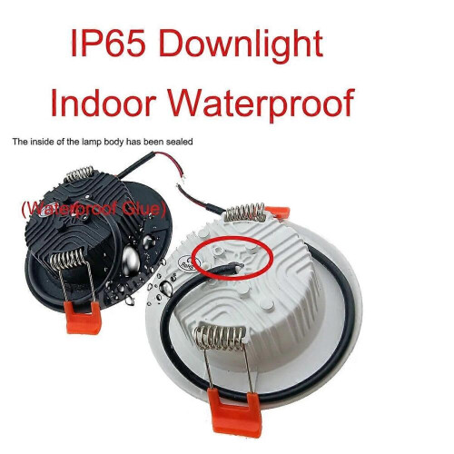 220V LED αδιάβροχο φωτιστικό οροφής IP65 για κουζίνα 7W 9W 12W 15W 18W μπάνιο, τουαλέτα, μαρ 1