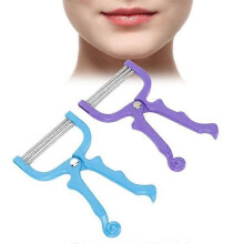 2 pcs facial hair remover, effective facial hair removal spring, portable facial hair removal device beauty tool