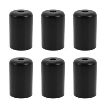 6-teiliges Set aus Lampenfüßen aus Eisen, Metall-Hängelampenbechern, Tischlampenhaltern und Lampenzubehör